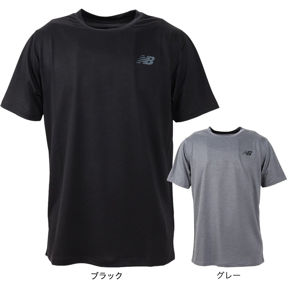 ニューバランス（new balance）（メンズ）半袖Tシャツ メンズ Tenacity  AMT31095BKH