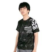 ジローム（GIRAUDM）（メンズ）半袖 Tシャツ メンズ ドライプラス メッシュCT3S0021-TR863-GRSD BLK