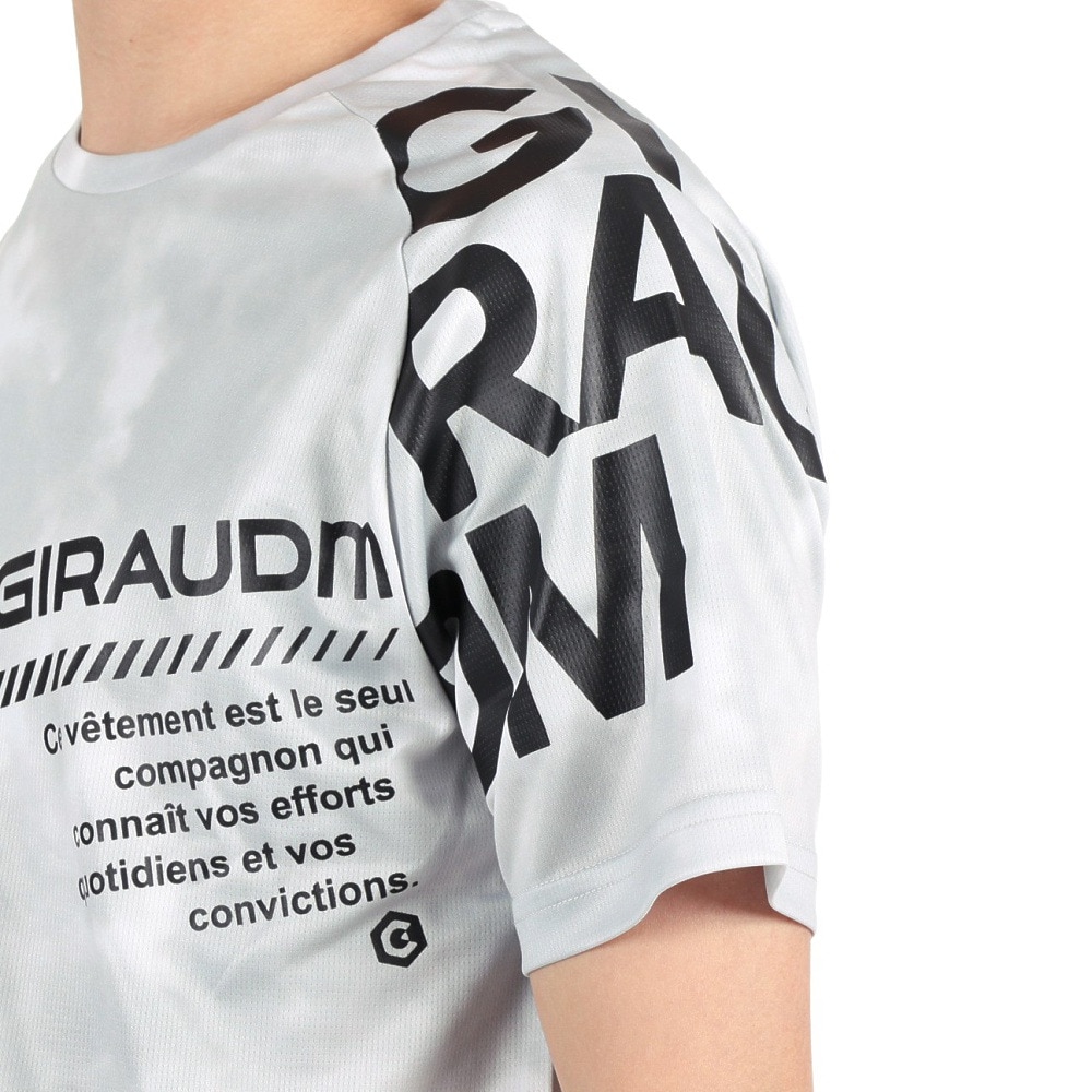 ジローム（GIRAUDM）（メンズ）半袖 Tシャツ メンズ ドライプラス メッシュ CT3S0021-TR863-GRSD IGRY