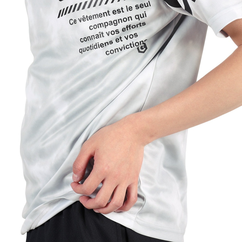 ジローム（GIRAUDM）（メンズ）半袖 Tシャツ メンズ ドライプラス メッシュ CT3S0021-TR863-GRSD IGRY