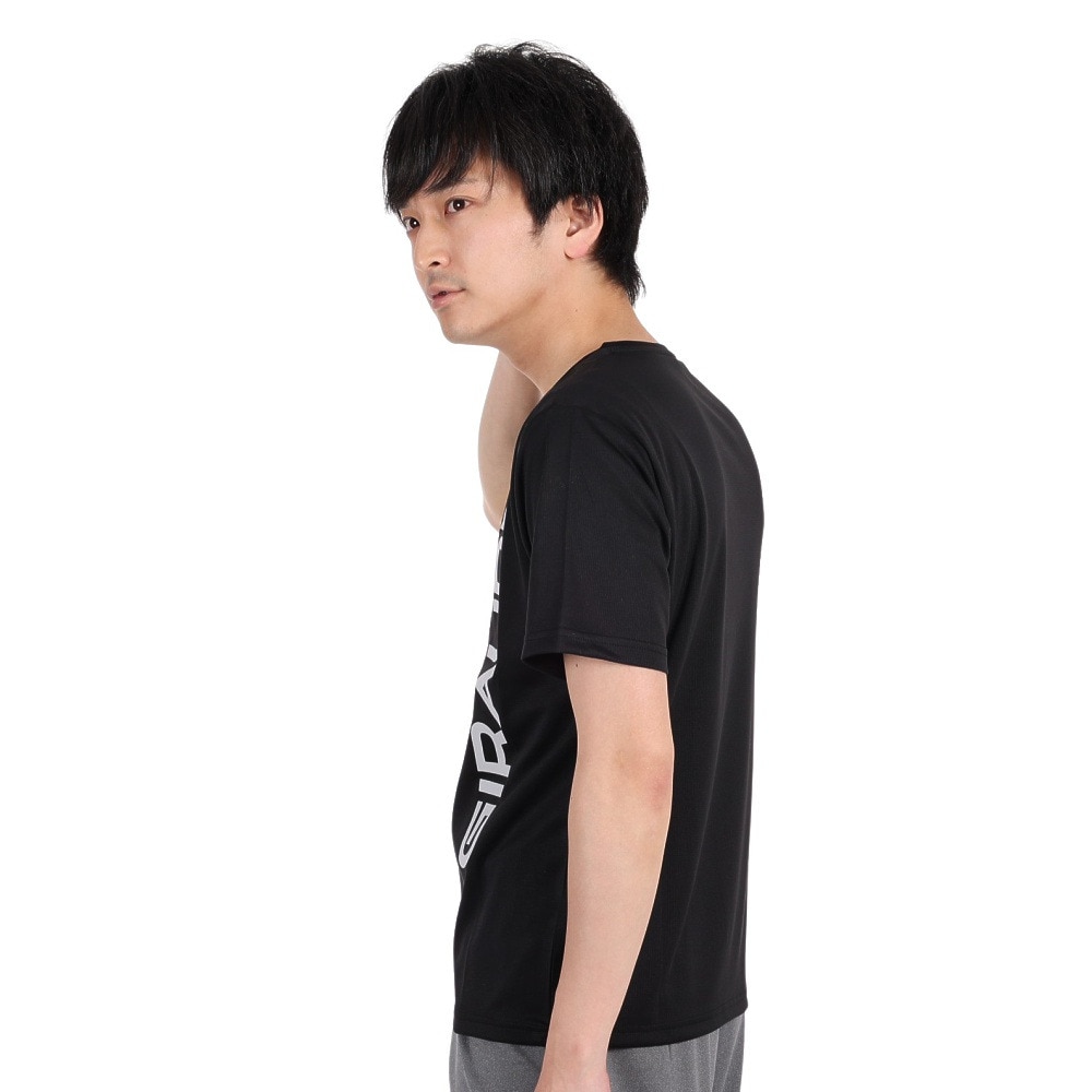 ジローム（GIRAUDM）（メンズ）半袖 Tシャツ メンズ ドライプラス CT3S0022-TR863-GRSD BLK