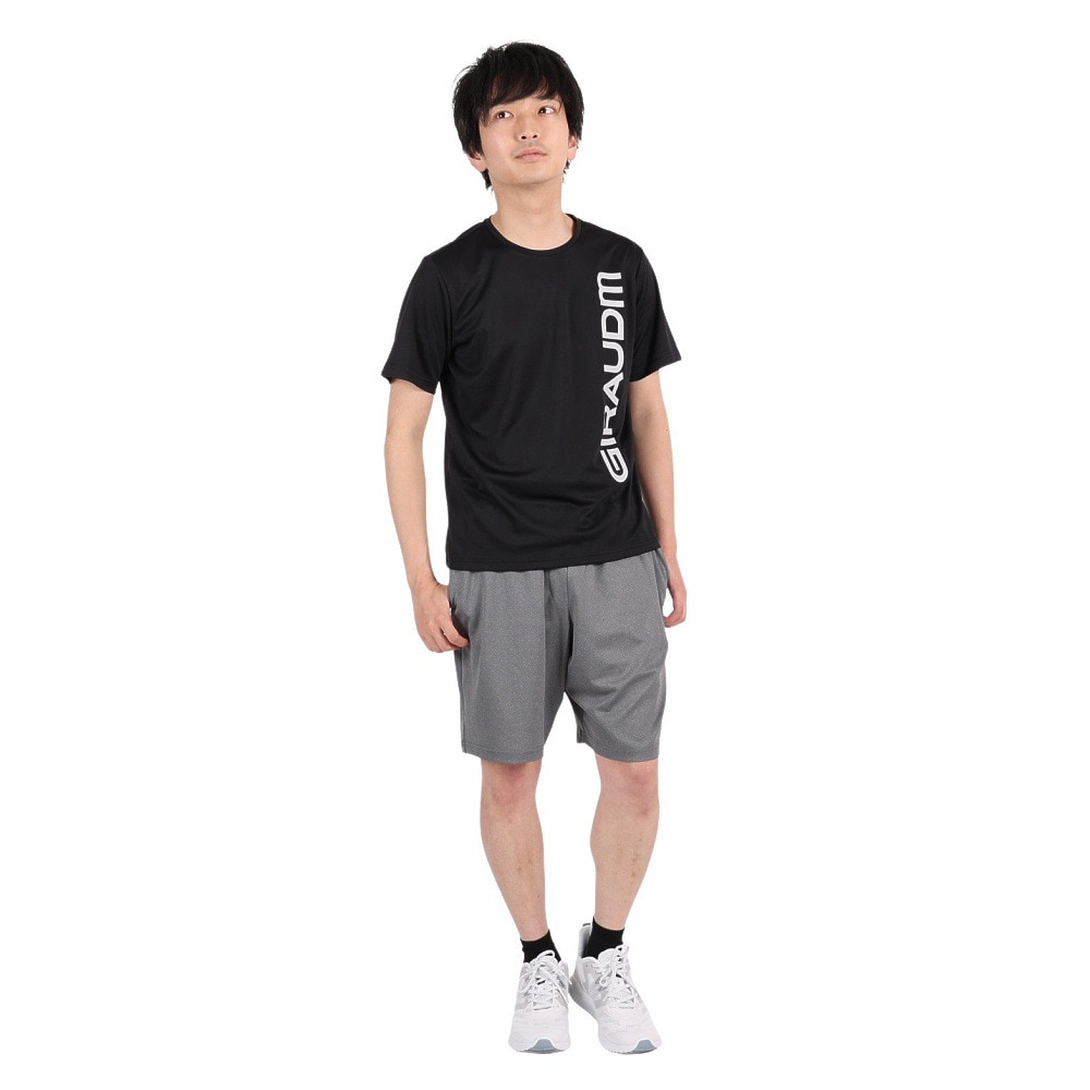 ジローム（GIRAUDM）（メンズ）半袖 Tシャツ メンズ ドライプラス CT3S0022-TR863-GRSD BLK