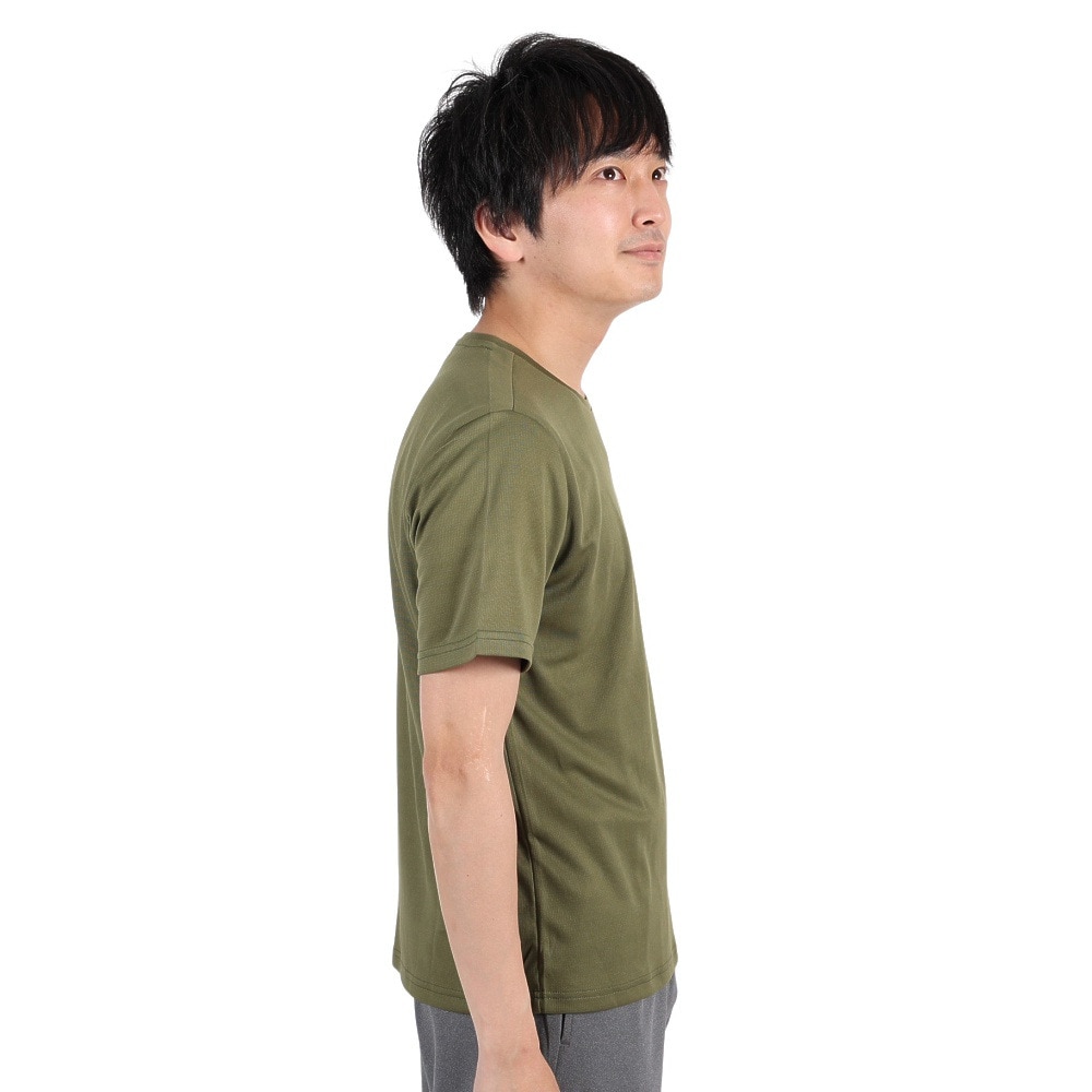 ジローム（GIRAUDM）（メンズ）半袖 Tシャツ メンズ ドライプラス CT3S0022-TR863-GRSD OLV
