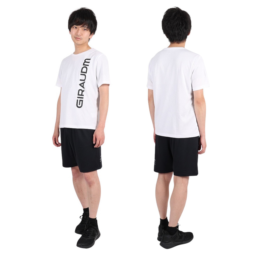 ジローム（GIRAUDM）（メンズ）半袖 Tシャツ メンズ ドライプラス CT3S0022-TR863-GRSD WHT