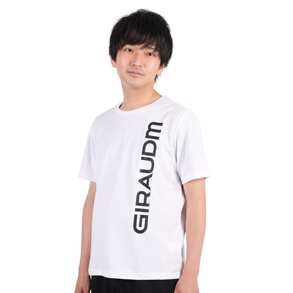 ジローム（GIRAUDM）（メンズ）半袖 Tシャツ メンズ ドライプラス CT3S0022-TR863-GRSD WHT