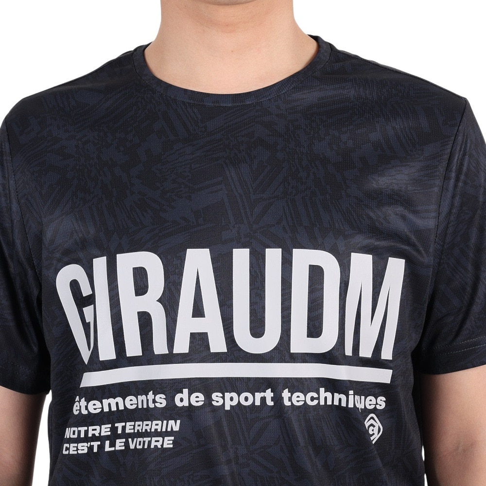 ジローム（GIRAUDM）（メンズ）半袖 Tシャツ メンズ ドライプラス CT3S0023-TR863-GRSD NVY