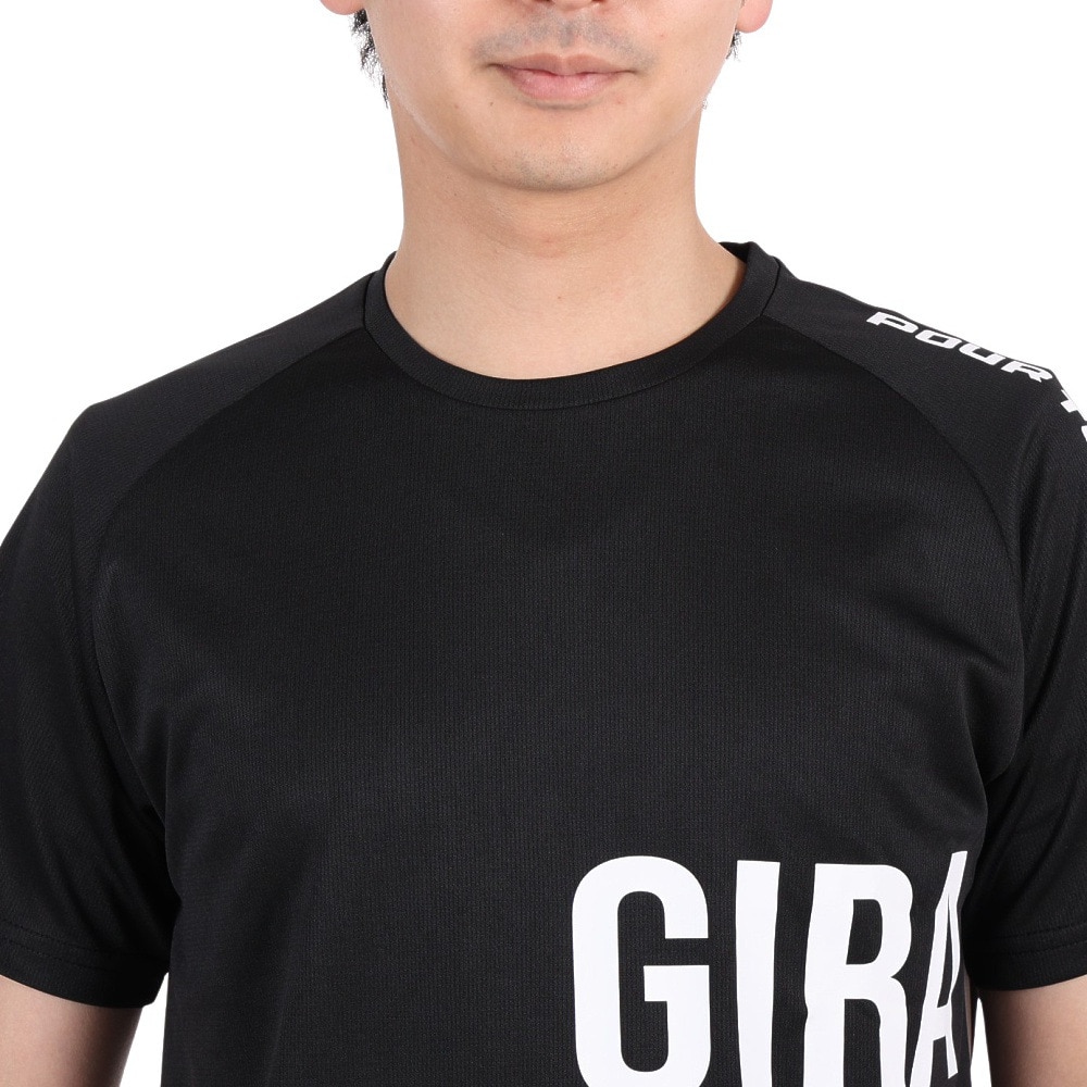 ジローム（GIRAUDM）（メンズ）半袖 Tシャツ メンズ ドライプラス CT3S0024-TR863-GRSD BLK