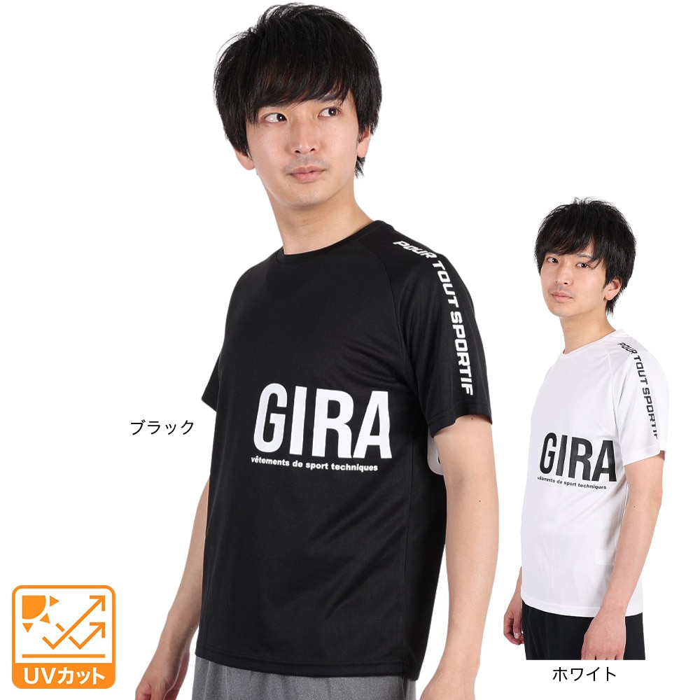 ジローム（GIRAUDM）（メンズ）半袖 Tシャツ メンズ ドライプラス CT3S0024-TR863-GRSD WHT