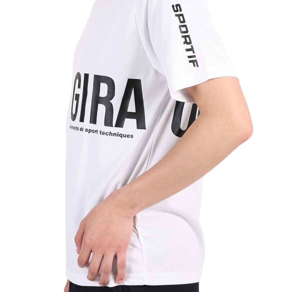 ジローム（GIRAUDM）（メンズ）半袖 Tシャツ メンズ ドライプラス CT3S0024-TR863-GRSD WHT