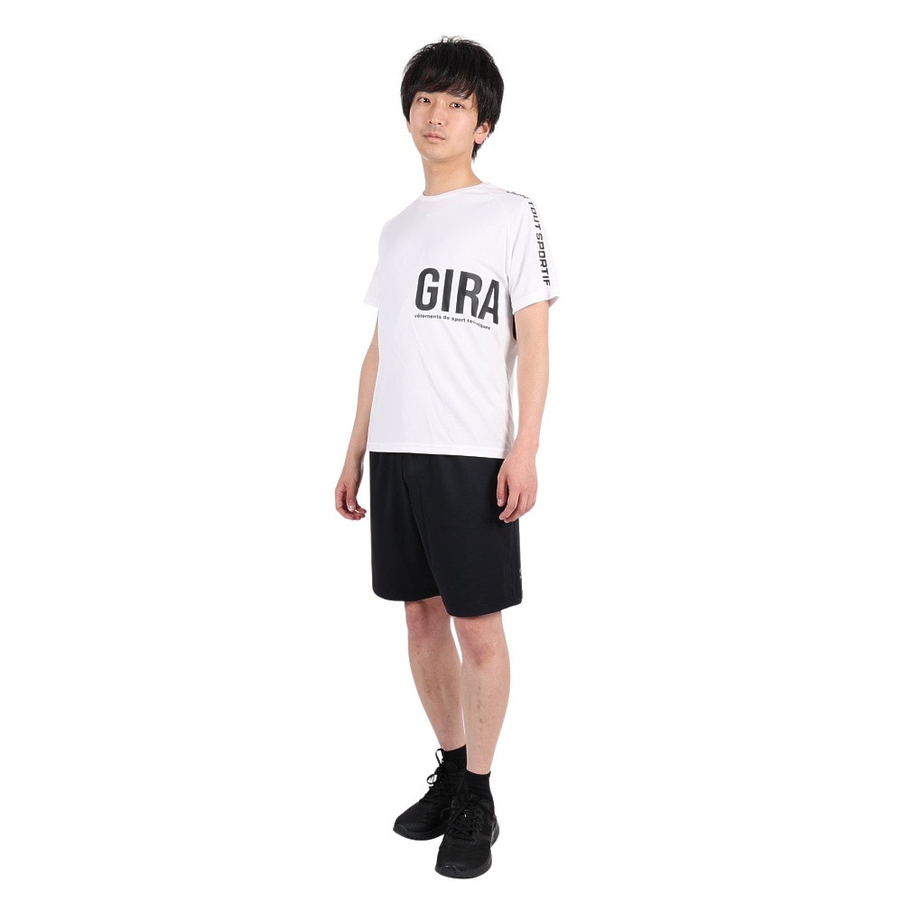 ジローム（GIRAUDM）（メンズ）半袖 Tシャツ メンズ ドライプラス CT3S0024-TR863-GRSD WHT