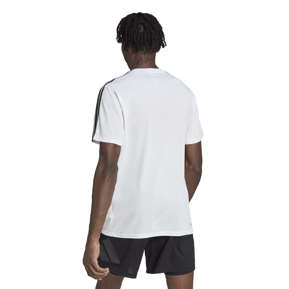 アディダス（adidas）（メンズ）BASE トレイン エッセンシャルズ スリーストライプス トレーニング半袖Tシャツ BXH41-IB8151