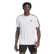 (メンズ)BASE トレイン エッセンシャルズ スリーストライプス トレーニング半袖Tシャツ BXH41