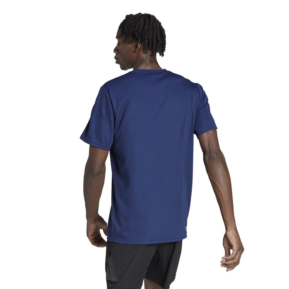 アディダス（adidas）（メンズ）BASE トレイン エッセンシャルズ スリーストライプス トレーニング半袖Tシャツ BXH41-IB8152