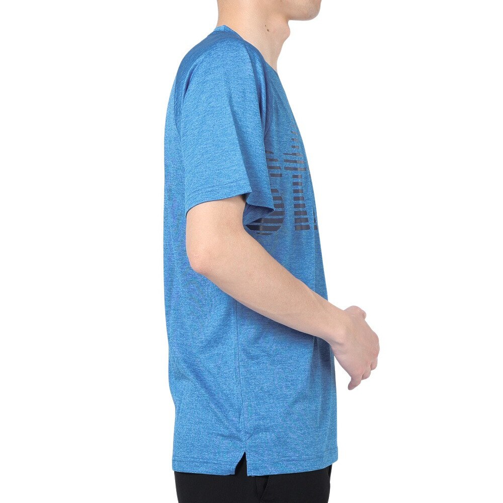 スフィーダ（SFIDA）（メンズ）半袖Tシャツ メンズ COOLTECT sfida TRシャツ ヘザー SA-23X12 BLU