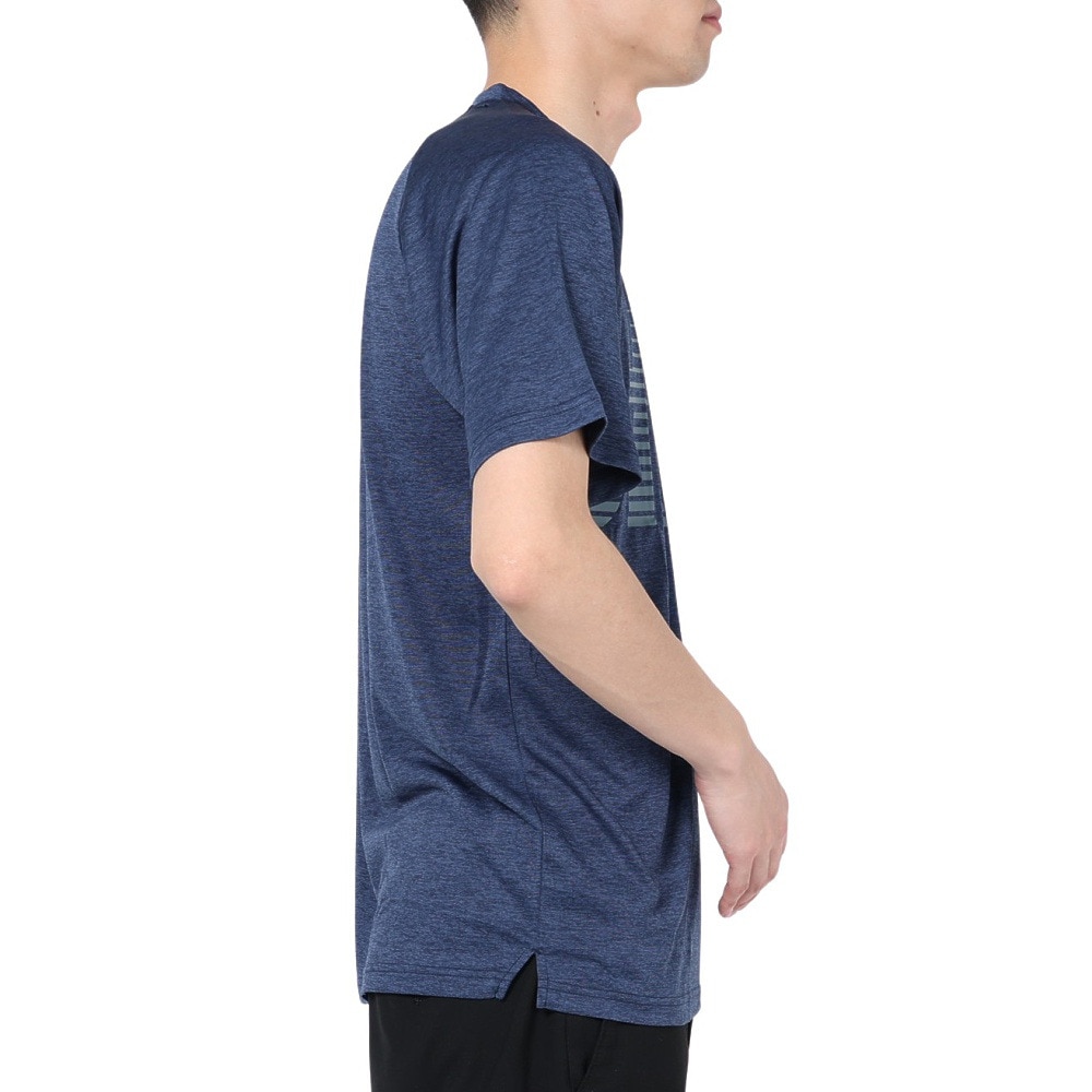スフィーダ（SFIDA）（メンズ）半袖Tシャツ メンズ COOLTECT sfida TRシャツ ヘザー SA-23X12 NVY