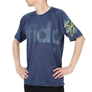 スフィーダ（SFIDA）（メンズ）半袖Tシャツ メンズ COOLTECT sfida TRシャツ ヘザー SA-23X12 NVY
