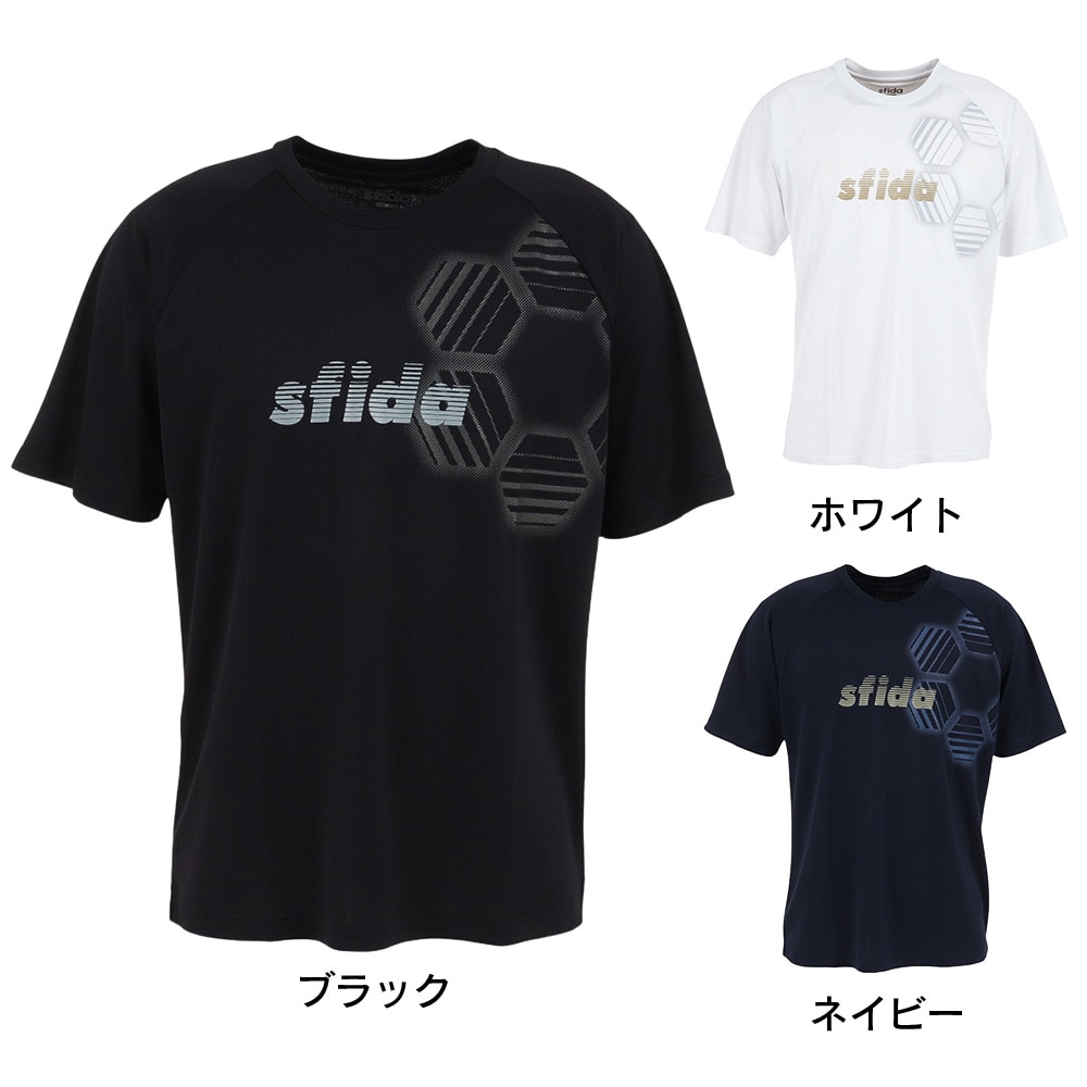 スフィーダ（SFIDA）（メンズ）半袖Tシャツ メンズ COOLTECT sfida TRシャツ SA-23X13 NVY