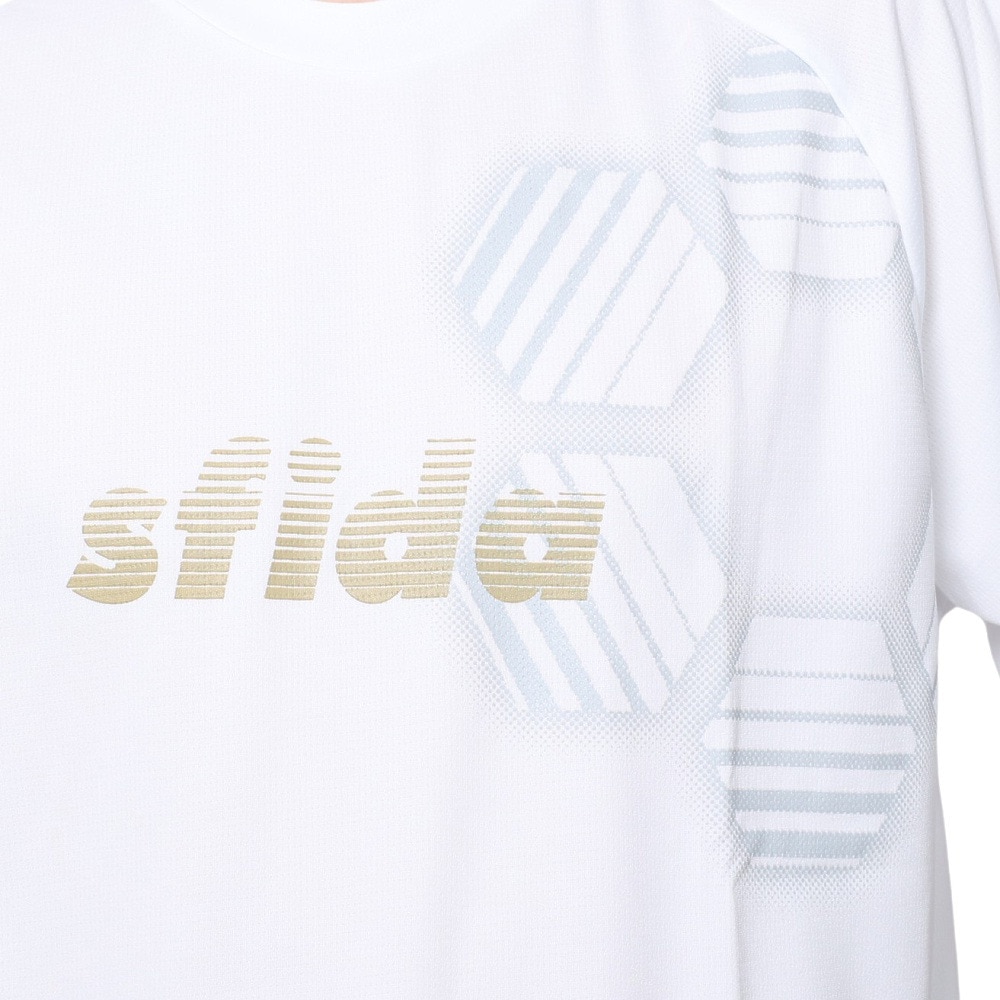 スフィーダ（SFIDA）（メンズ）半袖Tシャツ メンズ COOLTECT sfida TRシャツ SA-23X13 WHT