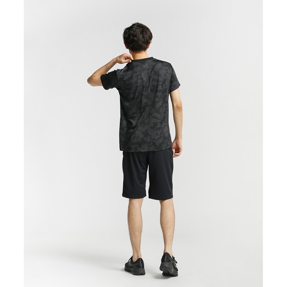 デサント（DESCENTE）（メンズ）半袖Tシャツ メンズ ジャガードニット DX-C2470 BK