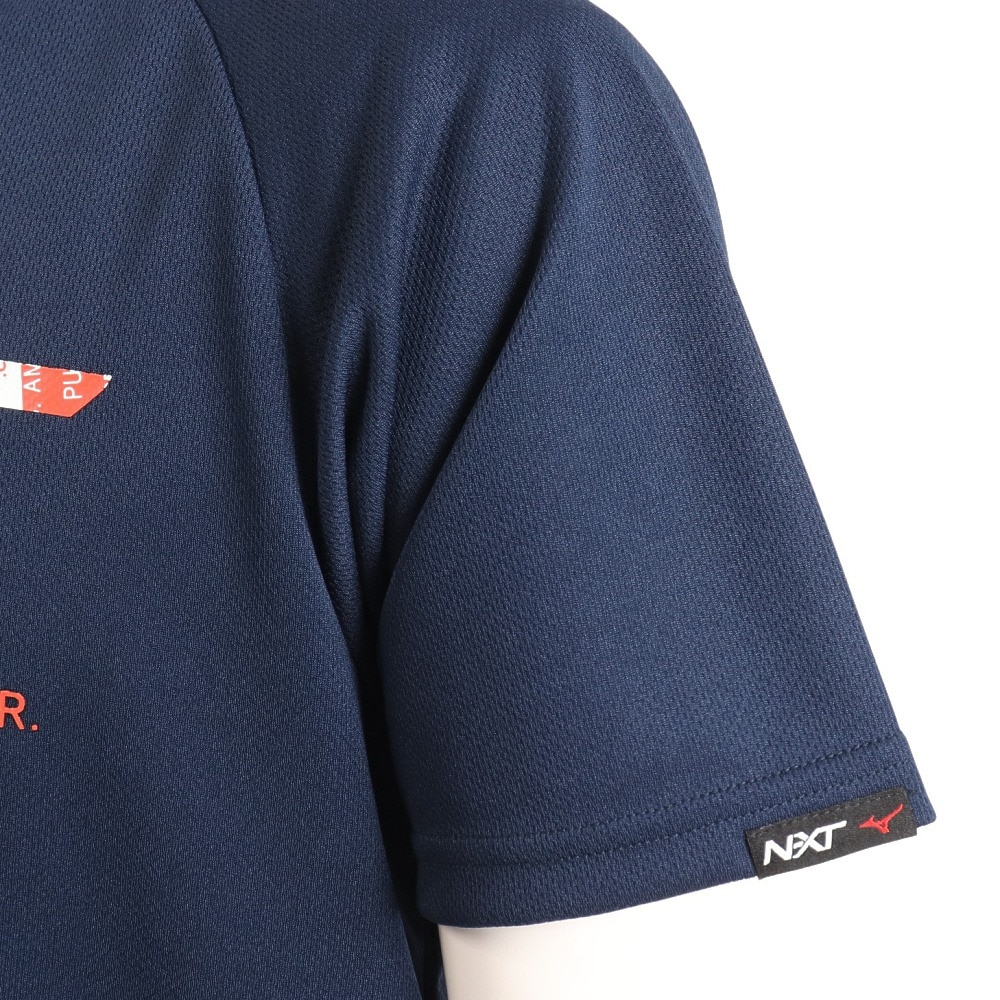 ミズノ（MIZUNO）（メンズ）半袖Tシャツ メンズ N-XT Tシャツ 32JAA21514