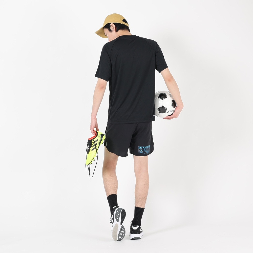 アディダス（adidas）（メンズ）半袖Tシャツ メンズ 黒 AEROREADY セレーノ ロゴ IZA37-H28928
