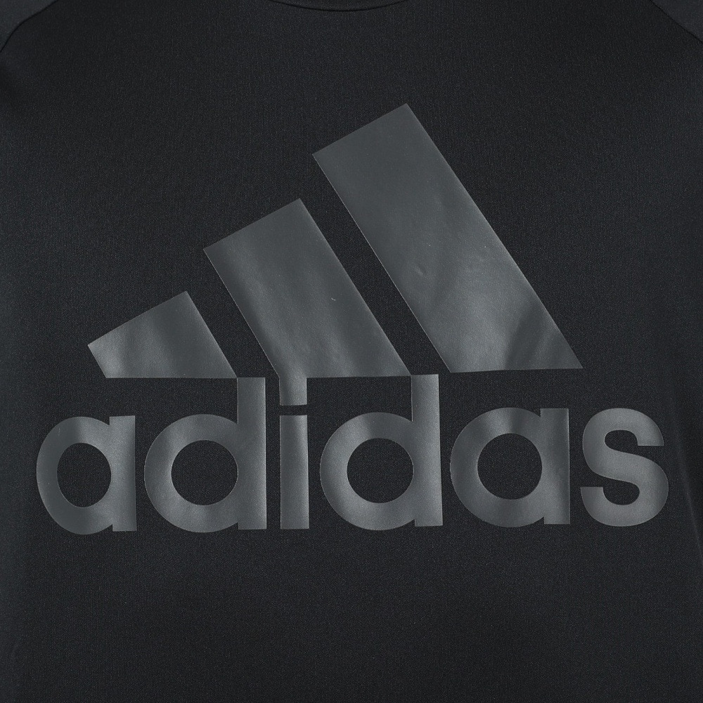アディダス（adidas）（メンズ）半袖Tシャツ メンズ 黒 AEROREADY セレーノ ロゴ IZA37-H28928