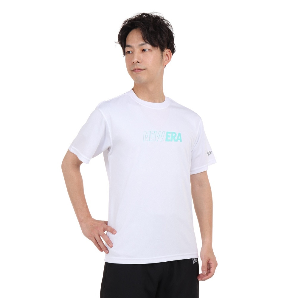 ニューエラ（NEW ERA）（メンズ）半袖Tシャツ メンズ  テック Tシャツ Chest Logo 13516832