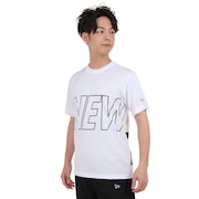 ニューエラ（NEW ERA）（メンズ）半袖 テック Tシャツ Front & Back Logo 13516835