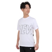 ニューエラ(NEW ERA)(メンズ)半袖Tシャツ メンズ テック Front & Back Logo 13516835 13516836 13516837