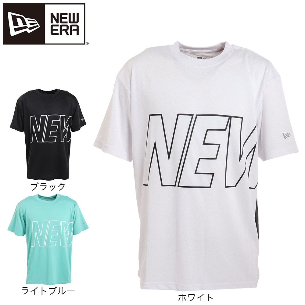 ニューエラ（NEW ERA）（メンズ）半袖Tシャツ メンズ  テック Tシャツ Front & Back Logo 13516837