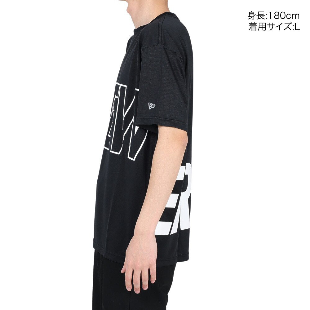 ニューエラ（NEW ERA）（メンズ）半袖Tシャツ メンズ  テック Tシャツ Front & Back Logo 13516837