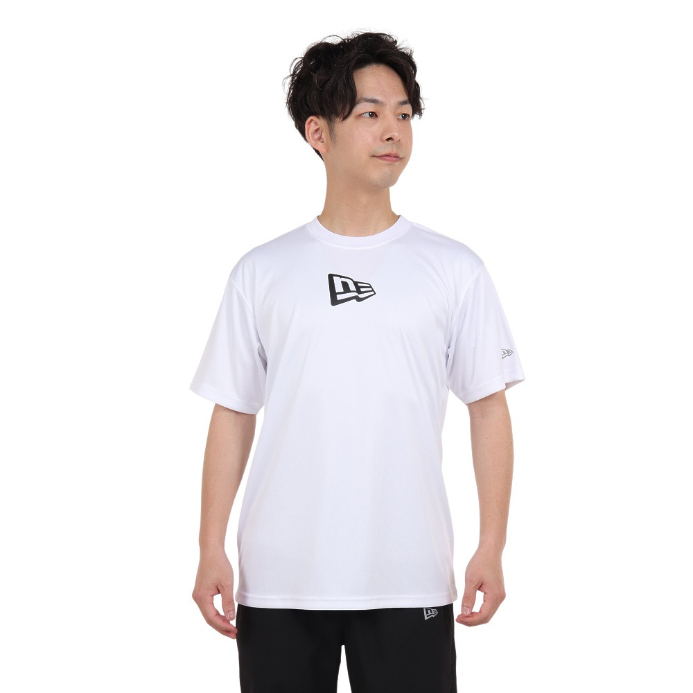 ニューエラ（NEW ERA）（メンズ）半袖 ラッシュ Tシャツ Rear Vertical Logo バーチカルロゴ 13516841