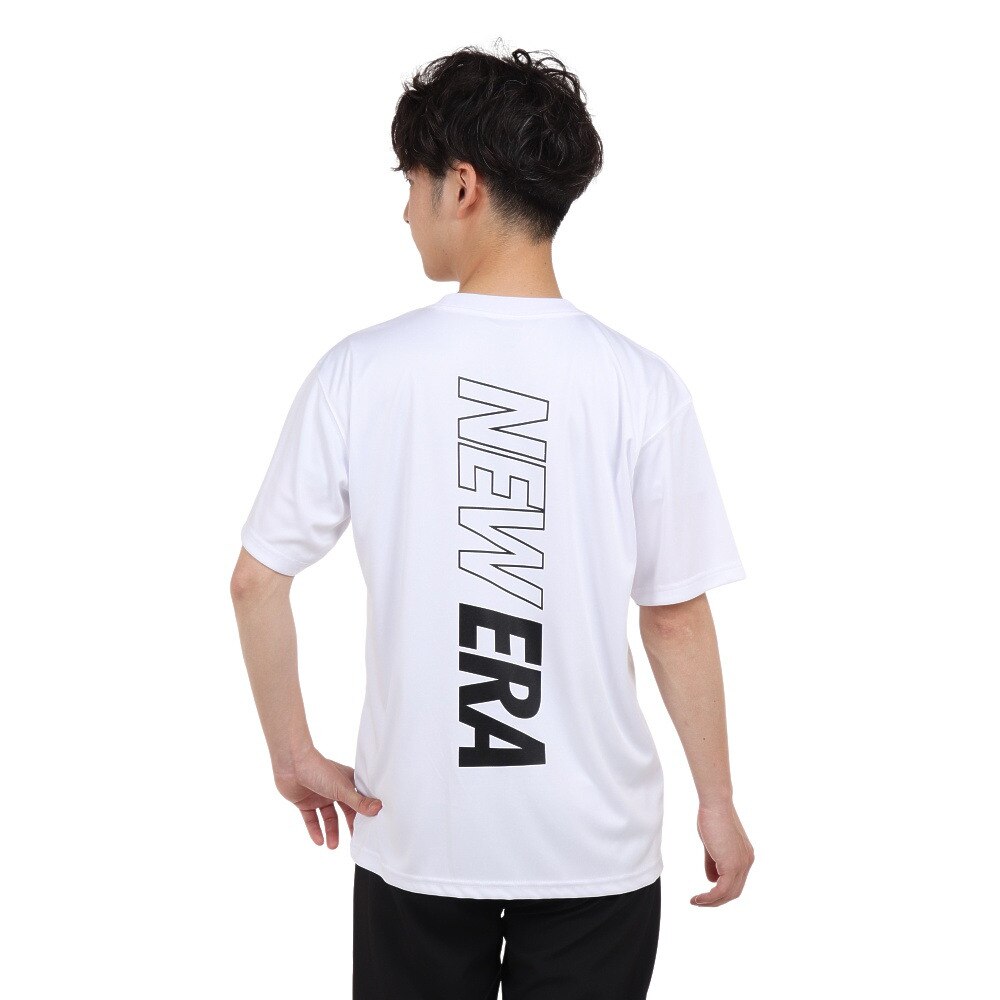 ニューエラ（NEW ERA）（メンズ）半袖 ラッシュ Tシャツ Rear Vertical Logo バーチカルロゴ 13516841