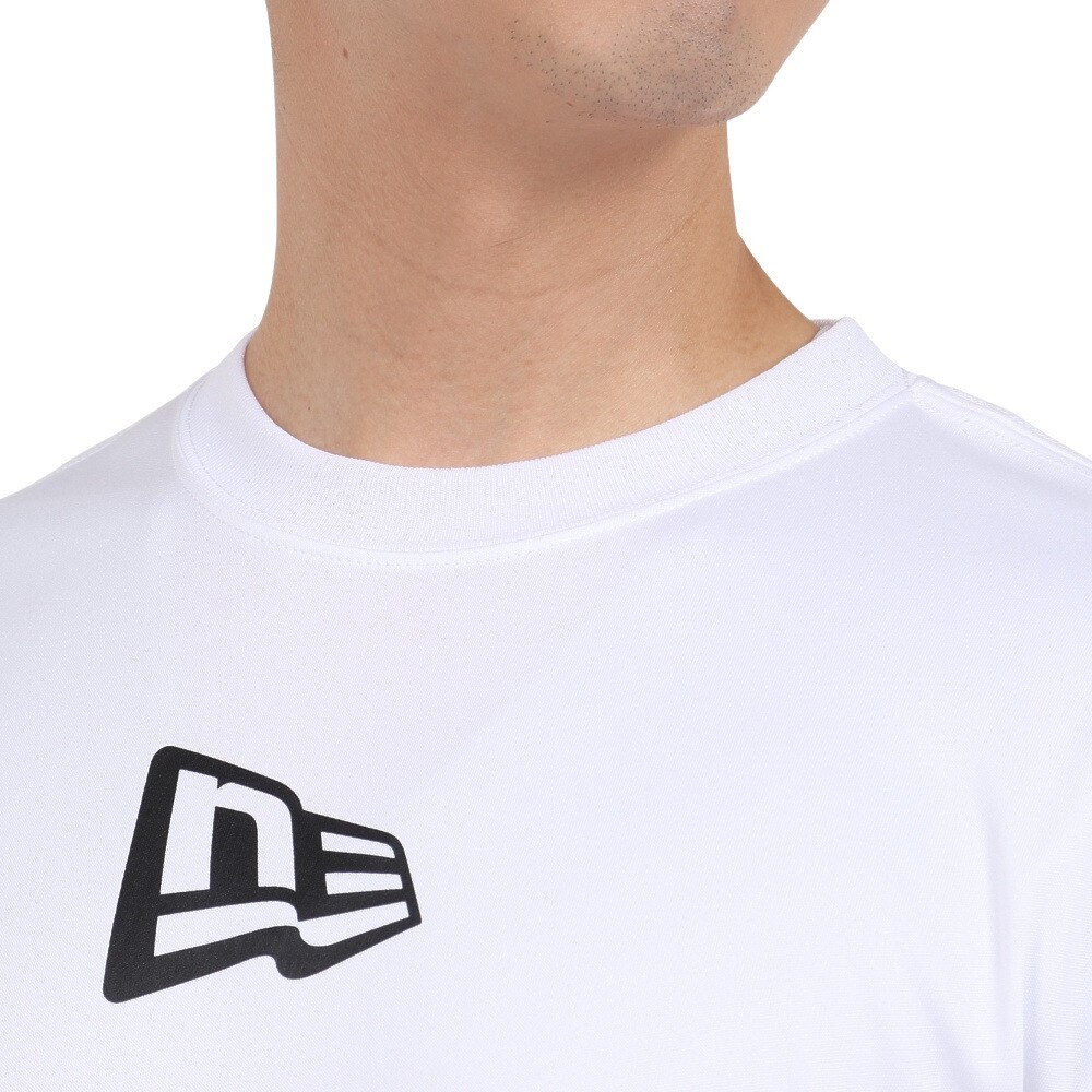 ニューエラ（NEW ERA）（メンズ）半袖 ラッシュ Tシャツ Rear Vertical Logo バーチカルロゴ 13516841