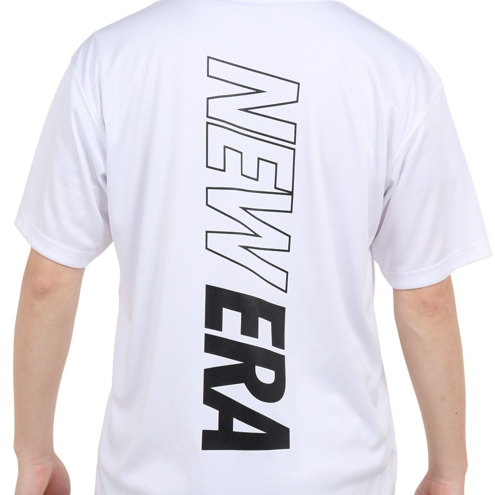 ニューエラ（NEW ERA）（メンズ）半袖 ラッシュ Tシャツ Rear Vertical Logo バーチカルロゴ 13516841