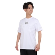 ニューエラ(NEW ERA)(メンズ)半袖Tシャツ メンズ  ラッシュ バーチカルロゴ 13516841 13516842