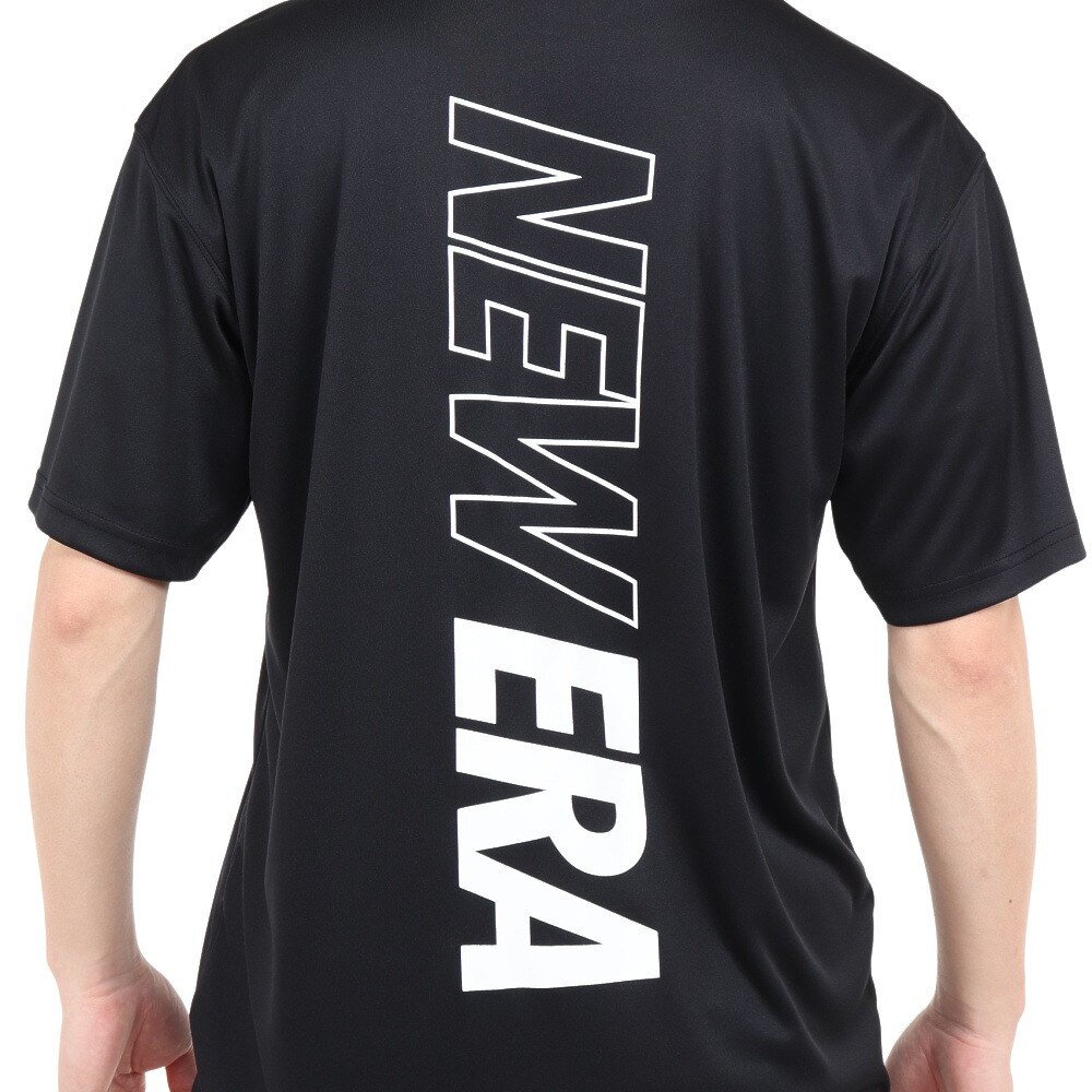 ニューエラ（NEW ERA）（メンズ）半袖Tシャツ メンズ 吸汗速乾 ラッシュ バーチカルロゴ 13516842 ドライ