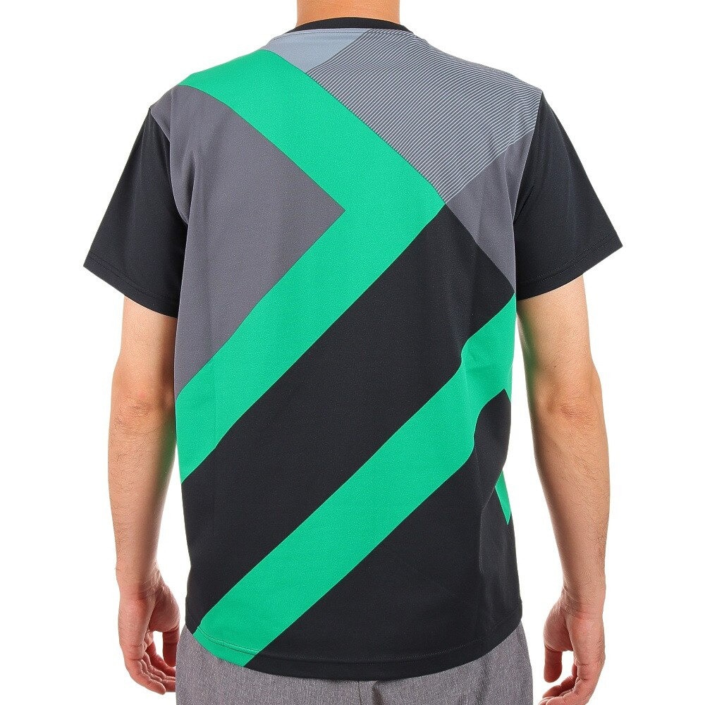 デサント（DESCENTE）（メンズ）半袖Tシャツ メンズ S.F.TECH SUNSCREEN DMMUJA50 BKGR