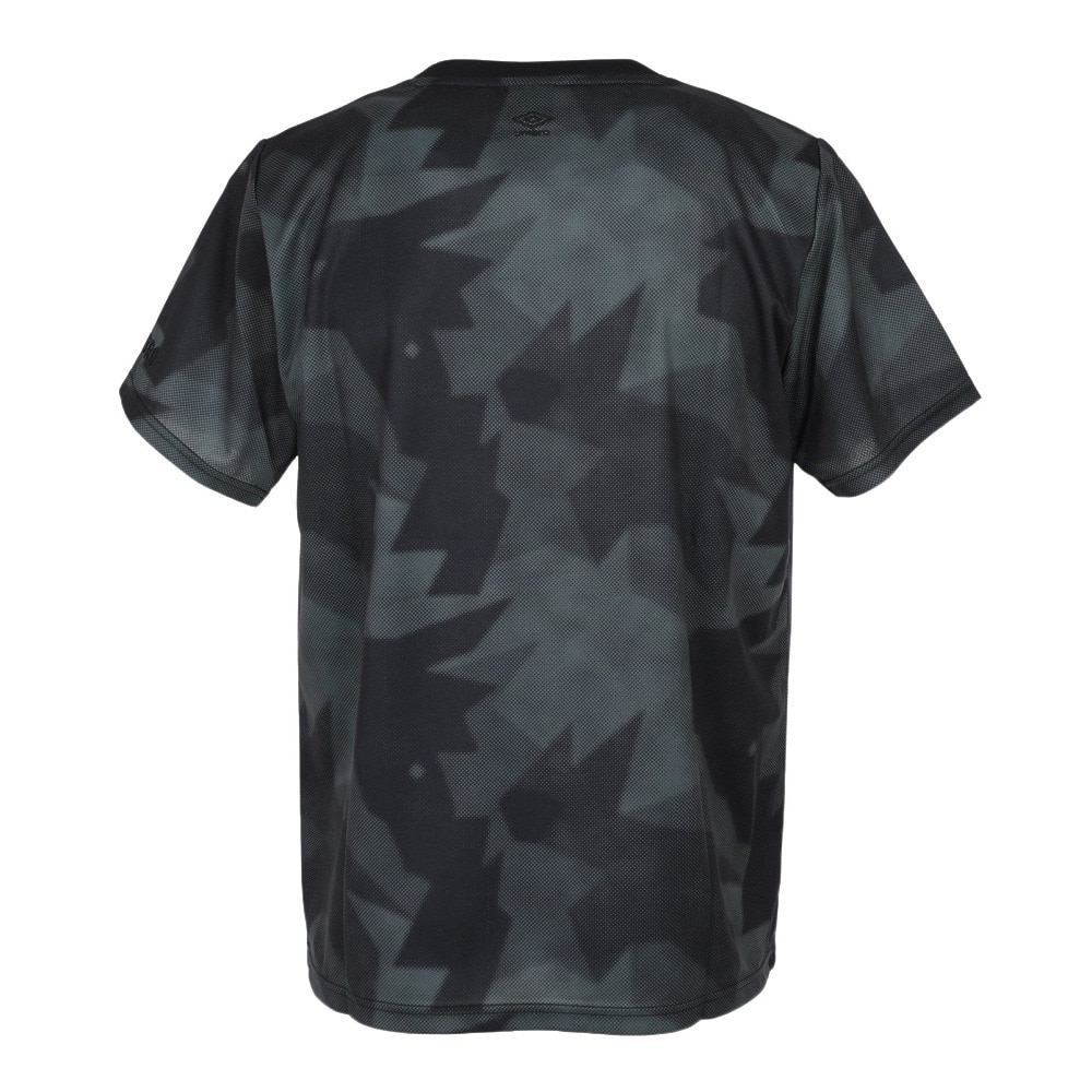 アンブロ（UMBRO）（メンズ、レディース）半袖Tシャツ メンズ ENGLAND CAMO グラフィック ULUTJA54 BLK