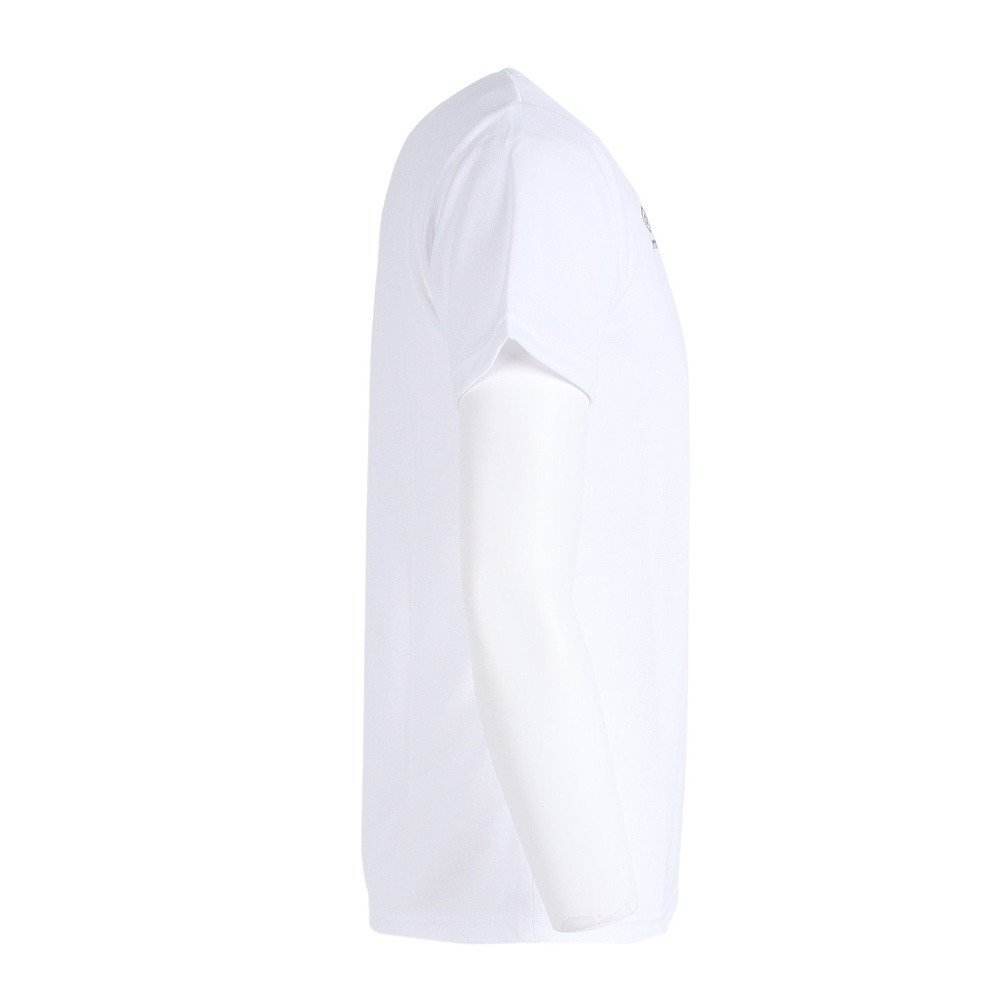 アンブロ（UMBRO）（メンズ）半袖Tシャツ メンズ ワンポイント ドライ UMUTJA55 WHT