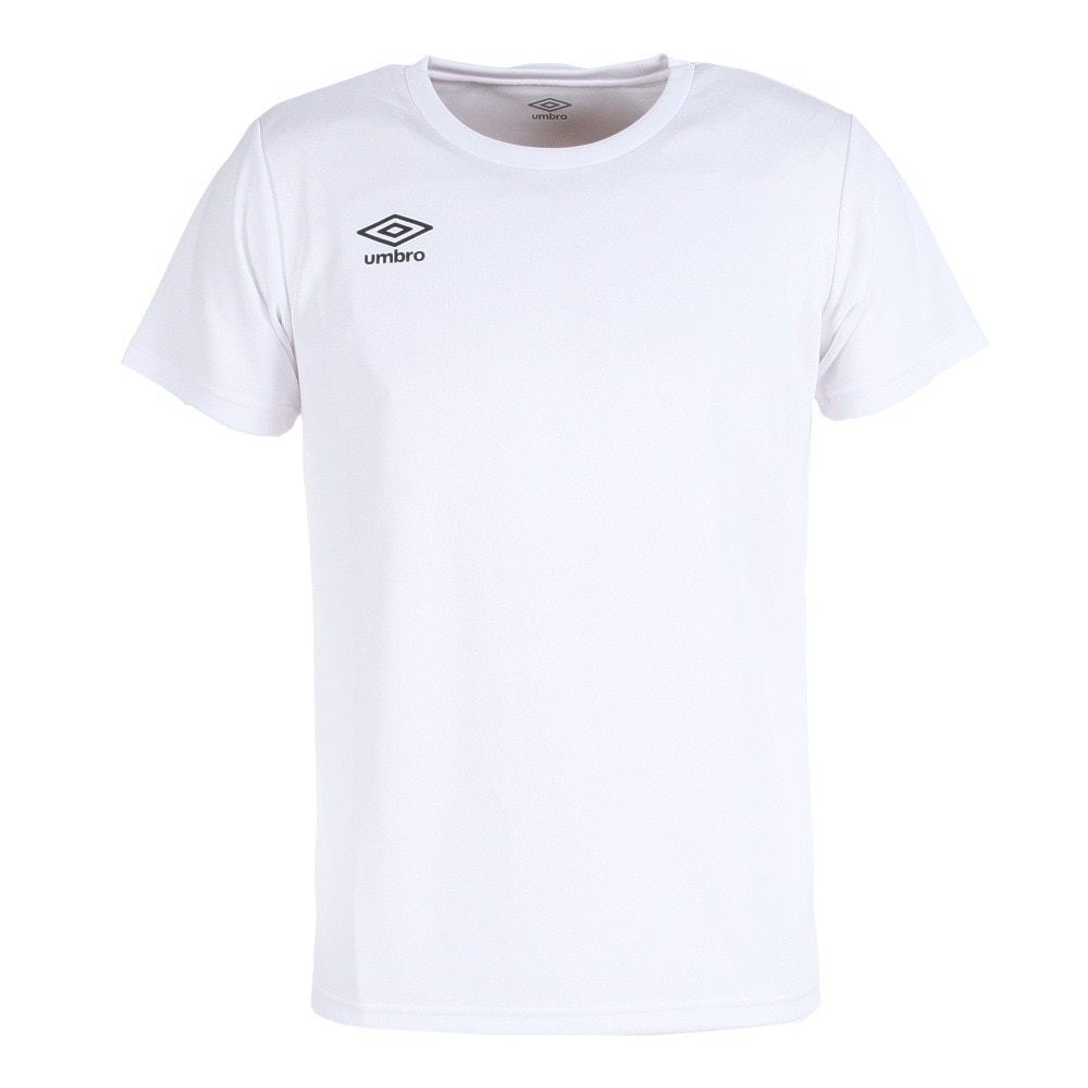 アンブロ（UMBRO）（メンズ）半袖Tシャツ メンズ ワンポイント ドライ UMUTJA55 WHT | スポーツ用品はスーパースポーツゼビオ
