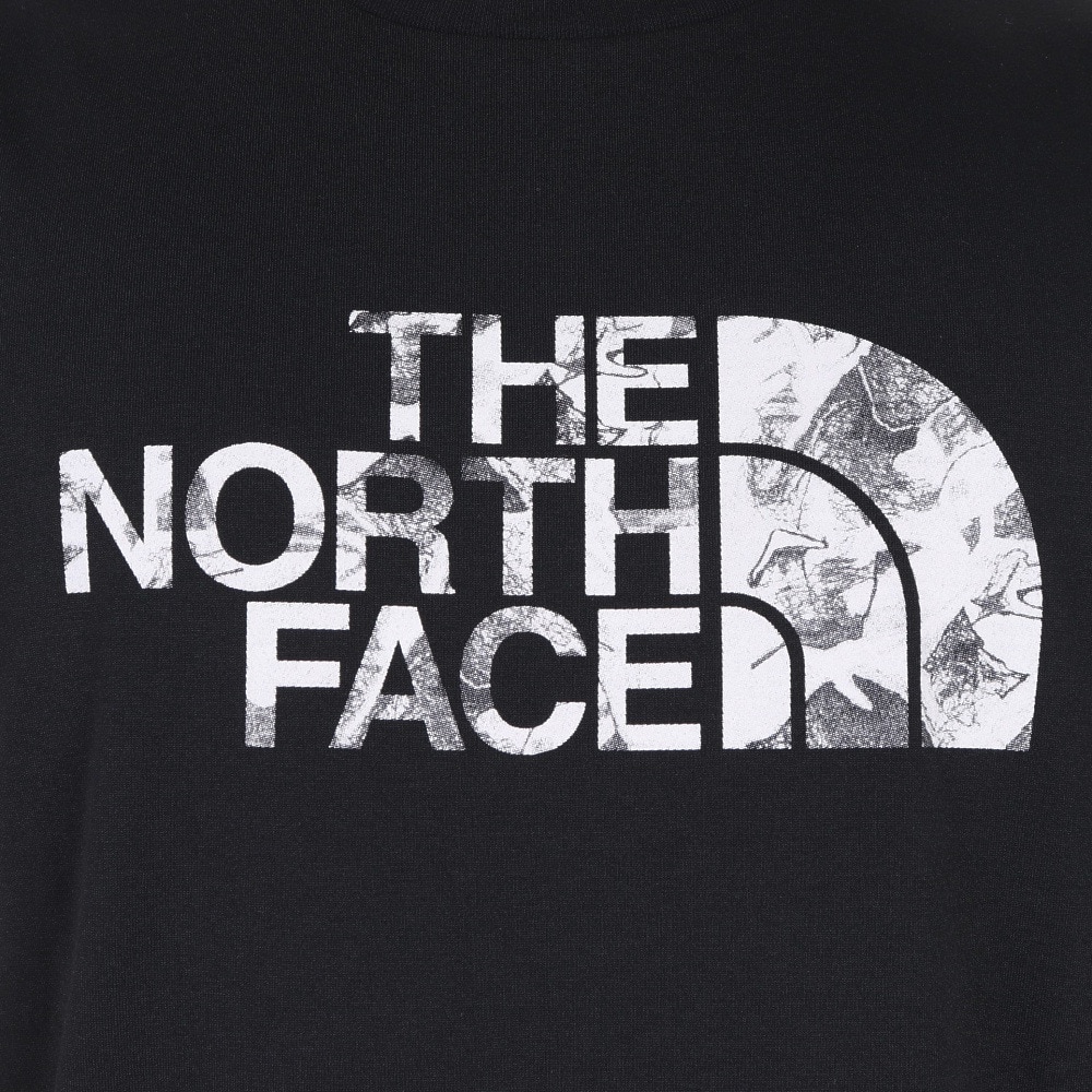 ノースフェイス（THE NORTH FACE）（メンズ）半袖Tシャツ メンズ CAMO EMB ロゴ  NT82388 K