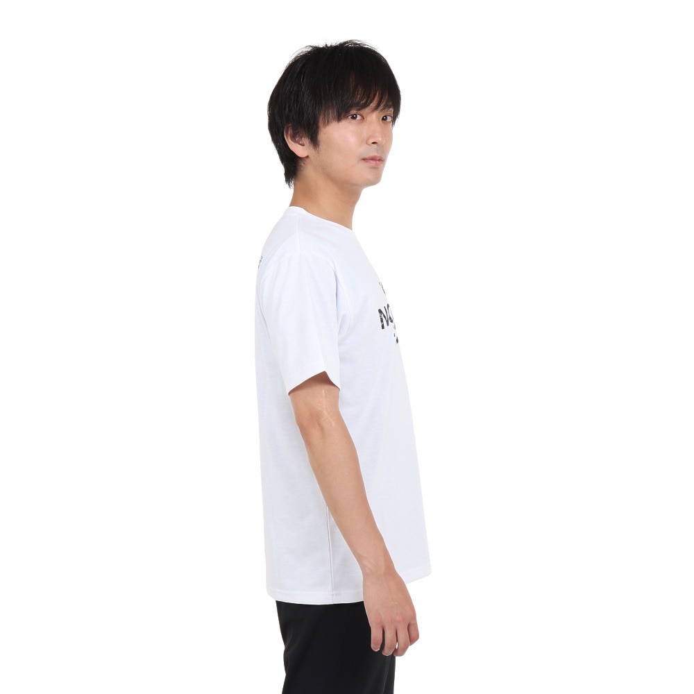 ノースフェイス（THE NORTH FACE）（メンズ）半袖Tシャツ メンズ カモ エンブロイダリー ロゴ NT82388 W