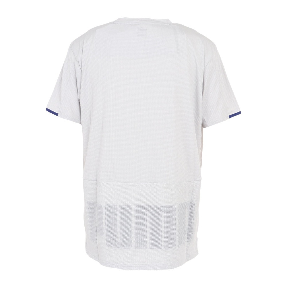 プーマ（PUMA）（メンズ）半袖Tシャツ メンズ トレイングラフィック  520116 09 WHT ライトグレー