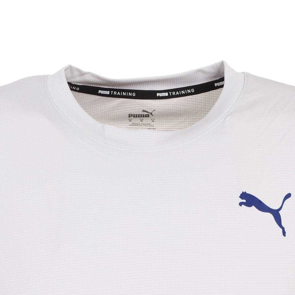 プーマ（PUMA）（メンズ）半袖Tシャツ メンズ トレイングラフィック  520116 09 WHT ライトグレー