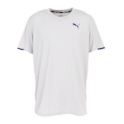 プーマ（PUMA）（メンズ）半袖Tシャツ メンズ トレイングラフィック  520116 09 WHT ライトグレー