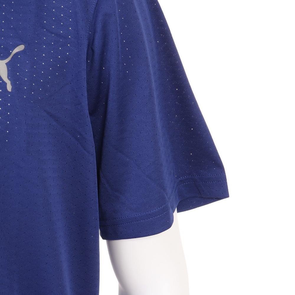 プーマ（PUMA）（メンズ）半袖Tシャツ メンズ トレイン FAV ブラスター  520141 12 NVY ネイビー