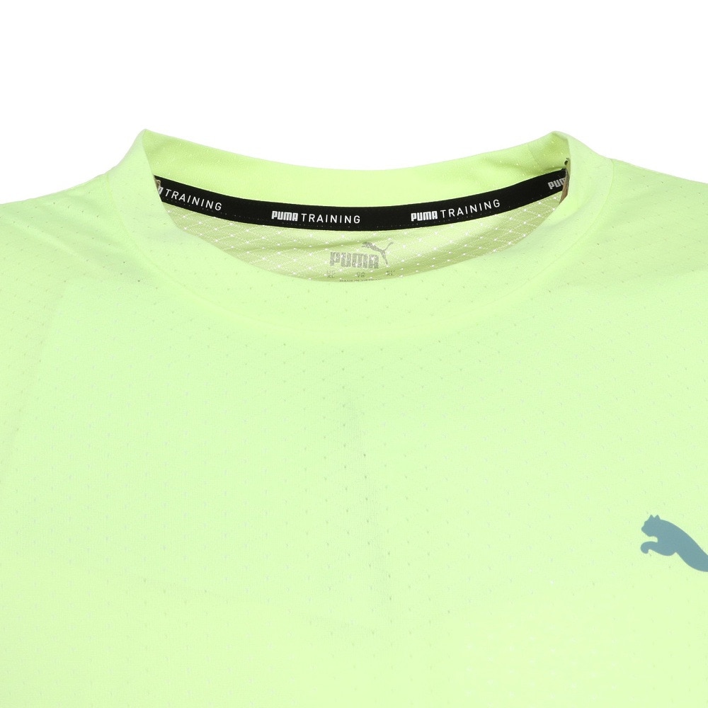 プーマ（PUMA）（メンズ）半袖Tシャツ メンズ トレイン FAV ブラスター 520141 37 GRN フラッシュイエロー
