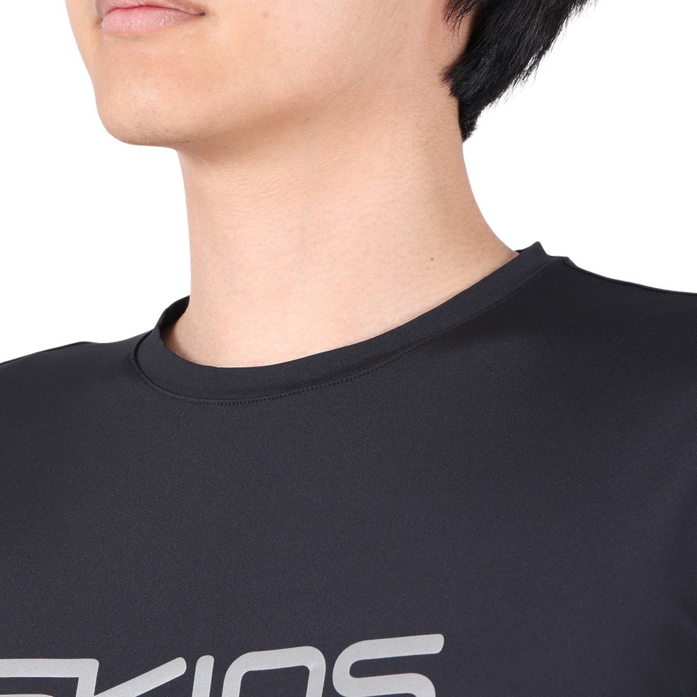 スキンズ（SKINS）（メンズ）ロゴプリント半袖Tシャツ 184-29941-019