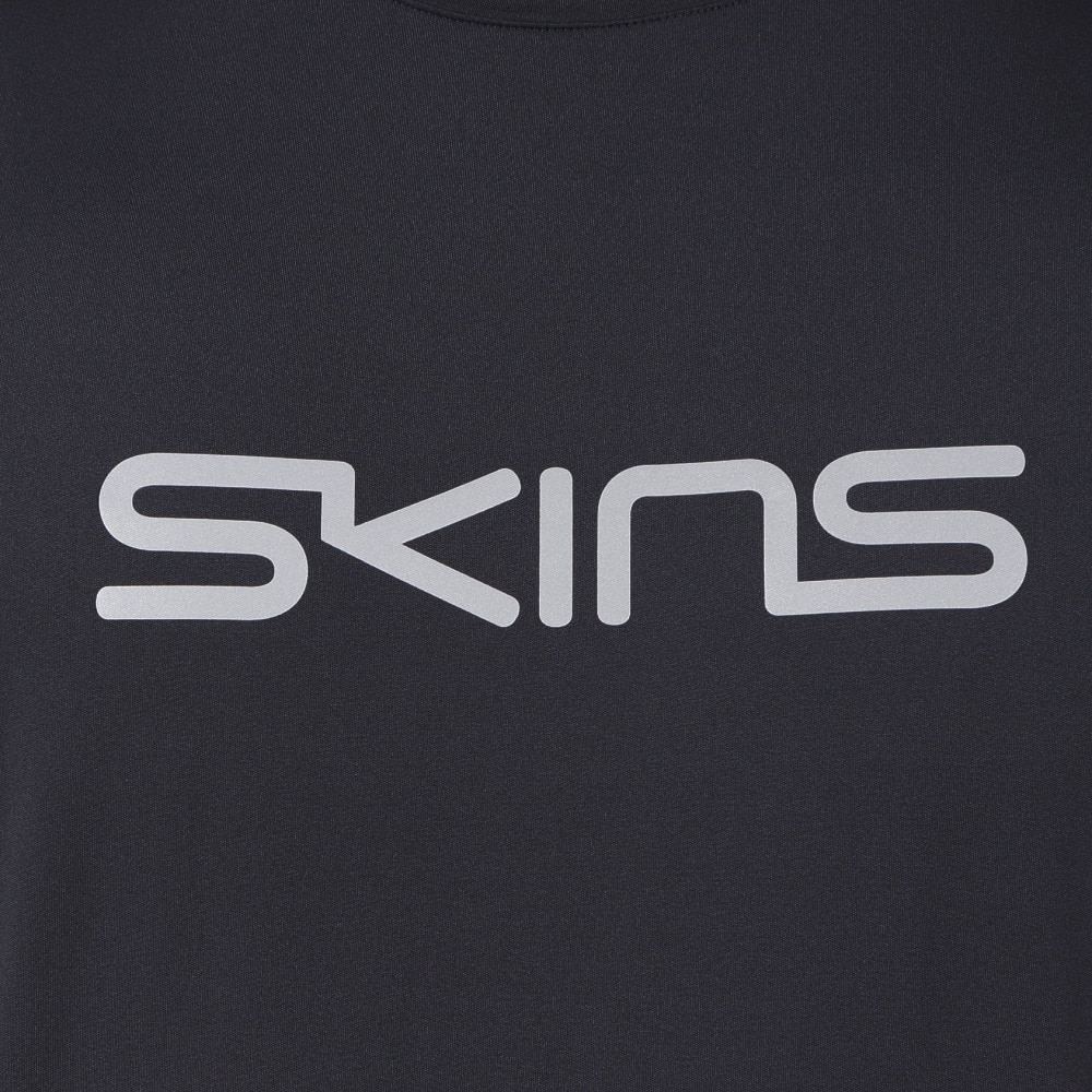 スキンズ（SKINS）（メンズ）ロゴプリント半袖Tシャツ 184-29941-019